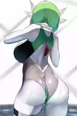 Большая жопа,Большие сиськи,в одежде,купальники,gardevoir,Gif,pokemon,