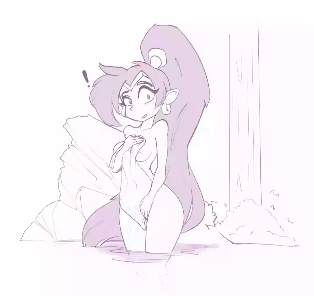 Большие сиськи,shantae,шанти,стесняшка,