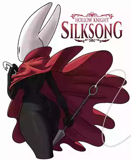 Большая жопа,вид сзади,юбочка,hollow knight,hornet_hollow_knight,
